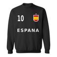 スペイン サッカー フットボール ナンバー10 10ファン スウェットシャツ