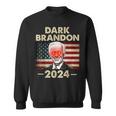 ダークブランドン・バイデン 2024 レトロフラッグ Usa ファニー ジョー・バイデン スウェットシャツ