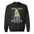 パーソナルストーカー犬ジャックラッセルテリア私はあなたに従います Jack Russell Terrier Dog 長袖tシャツ スウェットシャツ