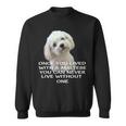 マルチーズ犬愛好家 子犬オーナー 真の愛 引用句デザイン スウェットシャツ