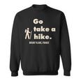 モンブランフランスgo Take A Hike レトロ スウェットシャツ