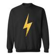 ライトニングボルトグランジを使用したミニマリストデザイン。 スウェットシャツ