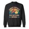 レトロ サツマイモ Did Nothing Wrong ヴィンテージ サツマイモ スウェットシャツ