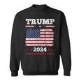 ヴィンテージ ドナルド トランプ 2024 テイク アメリカ バック 長袖tシャツ スウェットシャツ