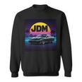 ヴェイパーウェーブ レトロ サンセット Jdm レジェンドカー 日本国内市場 長袖tシャツ スウェットシャツ