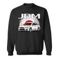 日の丸ラリーカー。日本国内市場の車。 Jdm スウェットシャツ