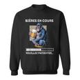 男性用ビール食前酒、ユーモア、男性、ゴリラへのギフトに。 スウェットシャツ
