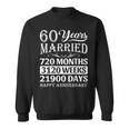 結婚60年-結婚60周年おめでとう スウェットシャツ