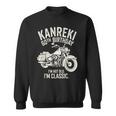 還暦祝い 60歳 男性 面白い クラシックバイク バイク好き 車好き 父 母 メンズ レディース スウェットシャツ