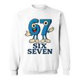 67 シックスセブン 6-7 Gen Alpha イタリアンブレインロットゲームミーム スウェットシャツ