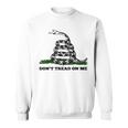 Don't Tread On Me 2Nd Amendment 愛国心が強いノベルティアイテム スウェットシャツ