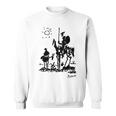 Don Quixote アートワーク 長袖tシャツ スウェットシャツ
