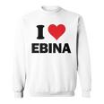 I Heart 海老名 日本ラブ日本土産 スウェットシャツ