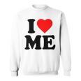 I Love Me · I Heart Me Y2k · 私は私を愛してます スウェットシャツ