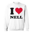 I Love Nell スウェットシャツ