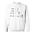Maxwell 電磁気学・物理・科学の方程式 スウェットシャツ