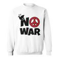 No War 反戦 平和の鳩 スウェットシャツ