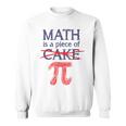 Pi Day Math Is A Piece Of Cake ファニーtシャツ 314用 スウェットシャツ