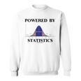 Powered Bytatistics ベルカーブ オタク ユーモア スウェットシャツ