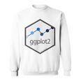R Programming Ggplot2 六角tシャツ Rstudio Tidyverse Rstats スウェットシャツ