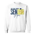 Retro The Final Inning Senior Softball Mom Class Of 2026 Sweatshirt