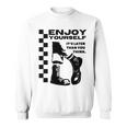 Skakaka Enjoy Yourself Its Later Than You Think 長袖tシャツ スウェットシャツ