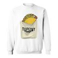 Trendy Taco Tuesday Pocket Food Humour スウェットシャツ