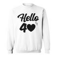 こんにちは40歳 40歳 40歳 誕生日 四十歳 母 スウェットシャツ