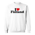 アイラブハートフィンランド スウェットシャツ