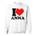 アイ・ラブ・アンナ スウェットシャツ