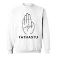 インドのサンスクリット語タタストゥデザイン スウェットシャツ