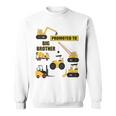 キッズ Big Brother ブルドーザーフォークリフトショベルに昇進。 スウェットシャツ