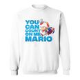 ザ・スーパーマリオギャラクシー・ムービーtoad Count On Me In Thetars スウェットシャツ