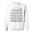 ショパン ピアノ ピアニスト 楽譜 B-Flat-Minor Musicians スウェットシャツ