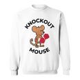 ノックアウトマウス 面白い科学、微生物学、面白い遺伝学 スウェットシャツ