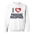 パラサウロロフスが大好き 恐竜好き パラサウロロフス スウェットシャツ