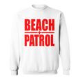 ビーチパトロール サーフ レスキュー ライフガード スウェットシャツ