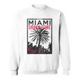 マイアミマジックシティビーチシャツ フロリダ愛好家向け 長袖tシャツ スウェットシャツ