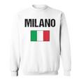 ミラノ イタリア ミラノ イタリー 旗 イタリアン スウェットシャツ