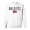 モルディブ国旗-お土産モルディブ。 スウェットシャツ