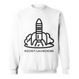 ロケット発射 スウェットシャツ