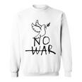 不戦の鳩 世界平和の象徴 ホープ・ハーモニー・フェスティバル No War Dove Of Wolrd Peace 長袖tシャツ スウェットシャツ