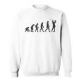 人類の進化 ネタ ゴルファー ゴルフ ゴルフ好き ゴルフファン おもしろ ゴルフ部 スウェットシャツ