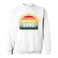 伝説は1992年3月に誕生した 34歳の誕生日 スウェットシャツ