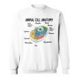 動物細胞の解剖学 生物学者 理科学生 スウェットシャツ