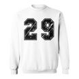 背番号 29 チーム短大スポーツ背番号付きユニフォーム スウェットシャツ