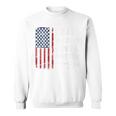 葉巻ウィスキーガン&フリーダム アメリカ国旗 7月4日 バック スウェットシャツ