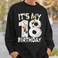 18歳の誕生日 It's My 18歳の誕生日 18歳の誕生日 スウェットシャツ 彼への贈り物