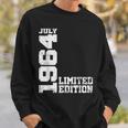1964年7月、男性のための60歳の誕生日プレゼント スウェットシャツ 彼への贈り物