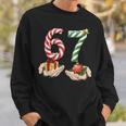 6 7 Meme 67 Christmas Pajamas Holiday Gen Alpha Slang Sweatshirt Gifts for Him
